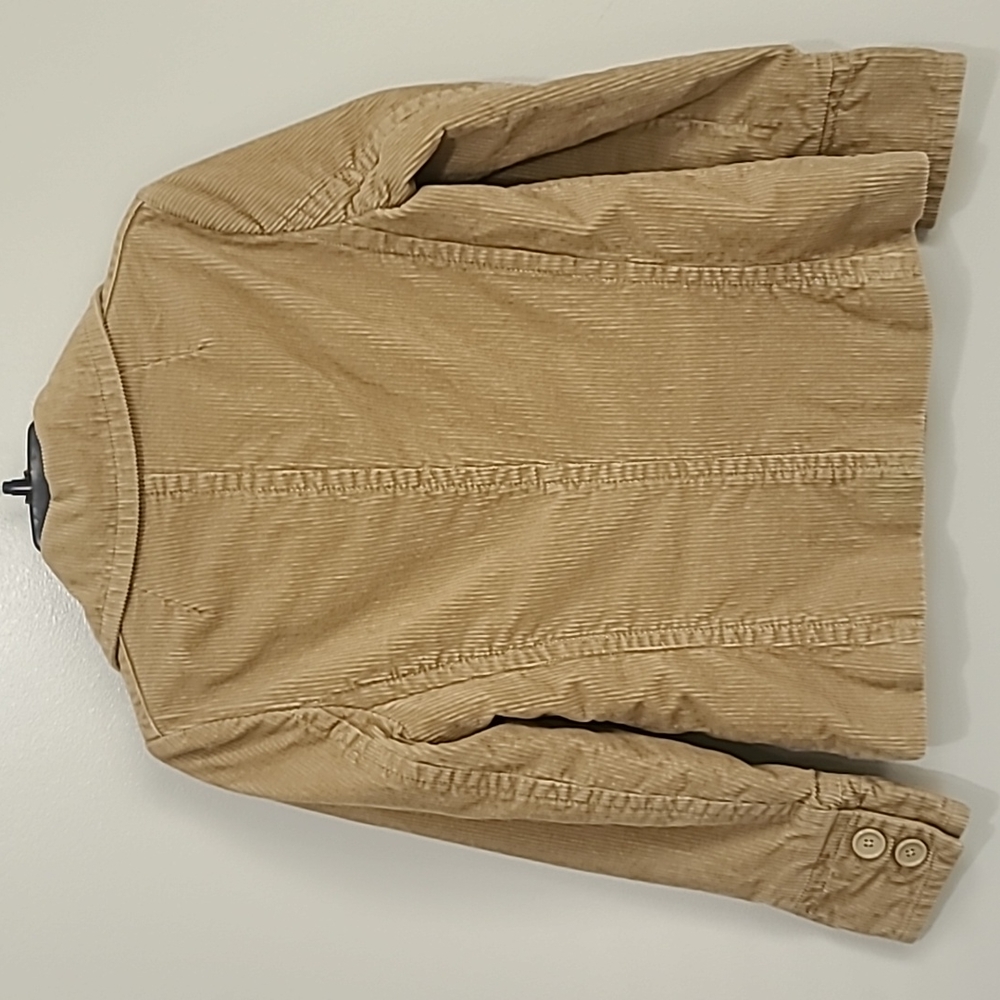 Gap Khaki Double Breasted Corduroy Pea Coat Size XS - Picture 3 of 9